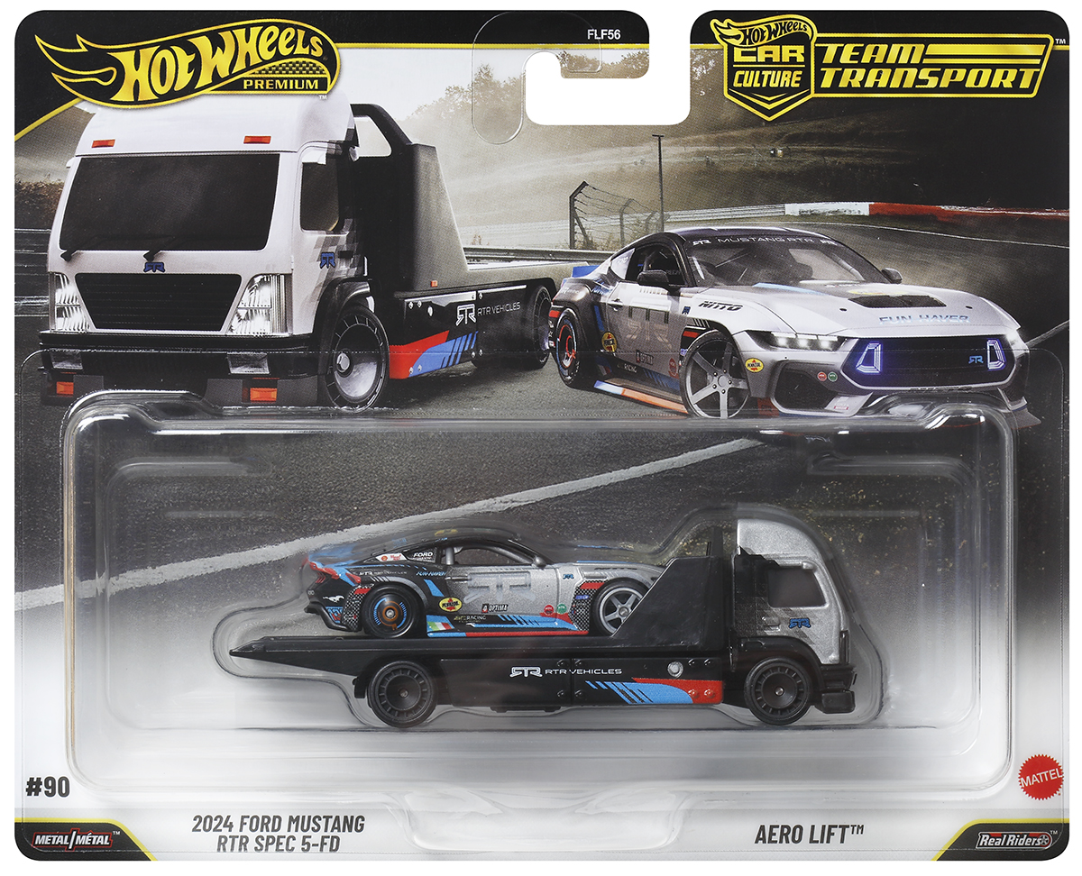 Hot Wheels #90 RTR Formula Drift - ’24 Ford Mustang RTR Spec 5-FD — imagem principal