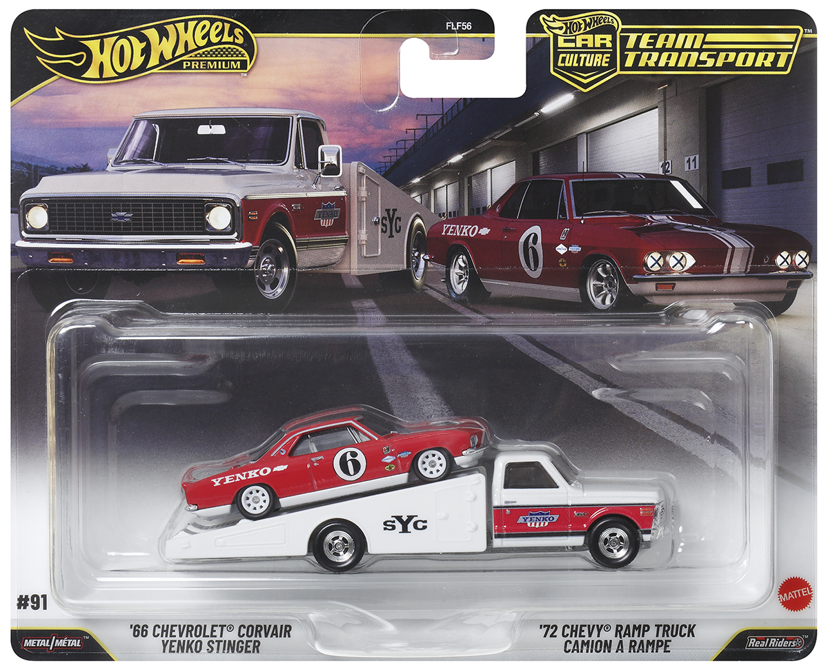 Miniatura Hot Wheels #91 Yenko - ’66 Chevrolet Corvair Yenko Stinger, código 11