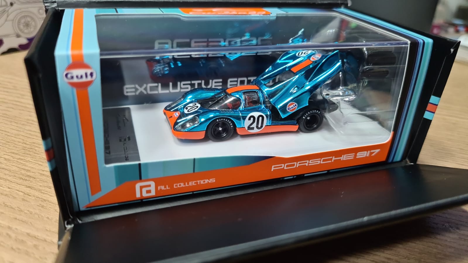 Miniatura IXO Modelcars Porsche 917 Gulf Exclusive Edition Limited, código 1