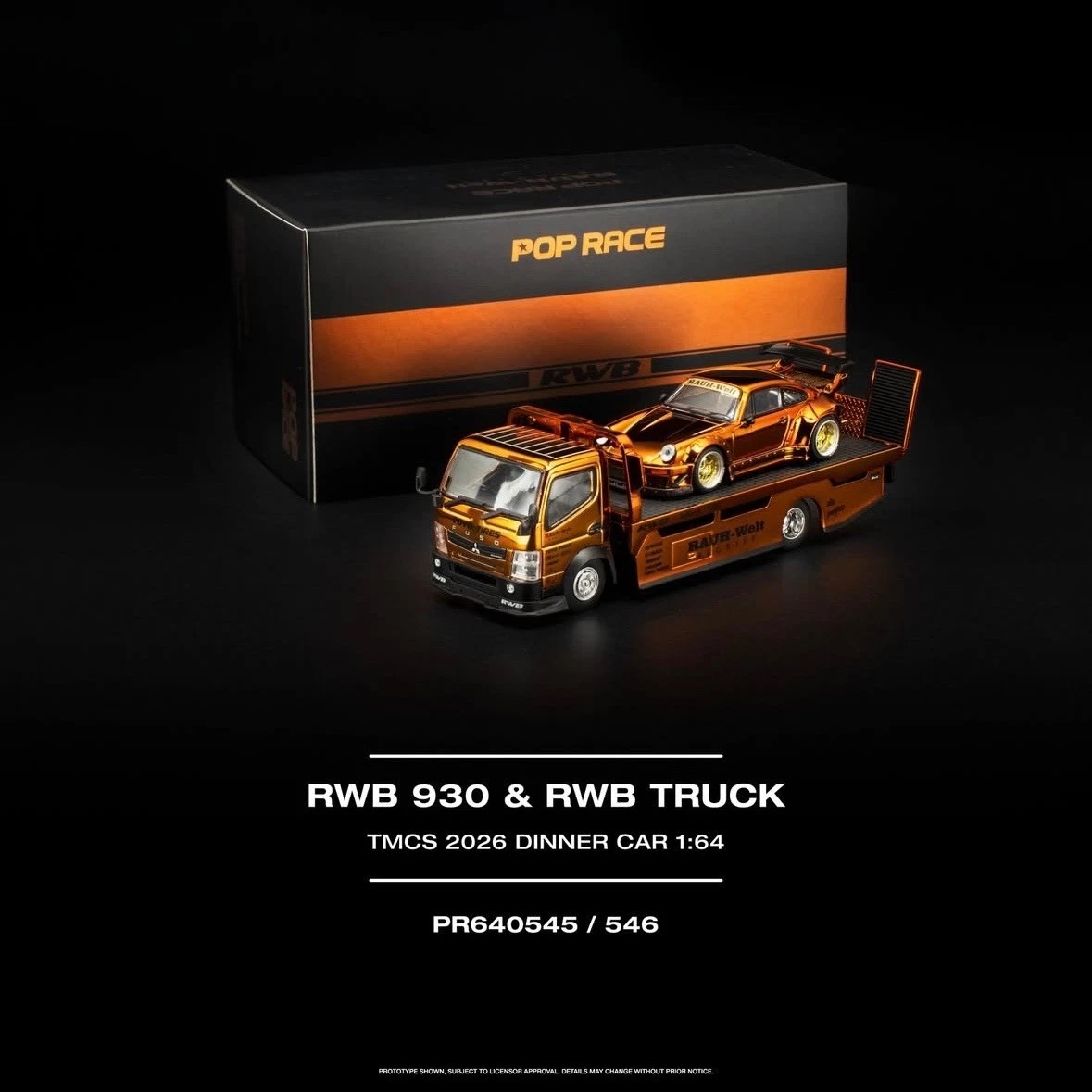 Pop Race RWB 930 & RWB TRUCK TMCS 2026 DINNER CAR — imagem principal