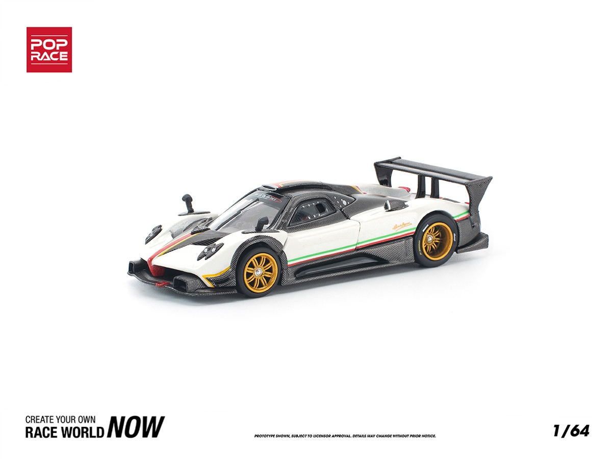 Pop Race PAGANI ZONDA R WHITE — imagem principal