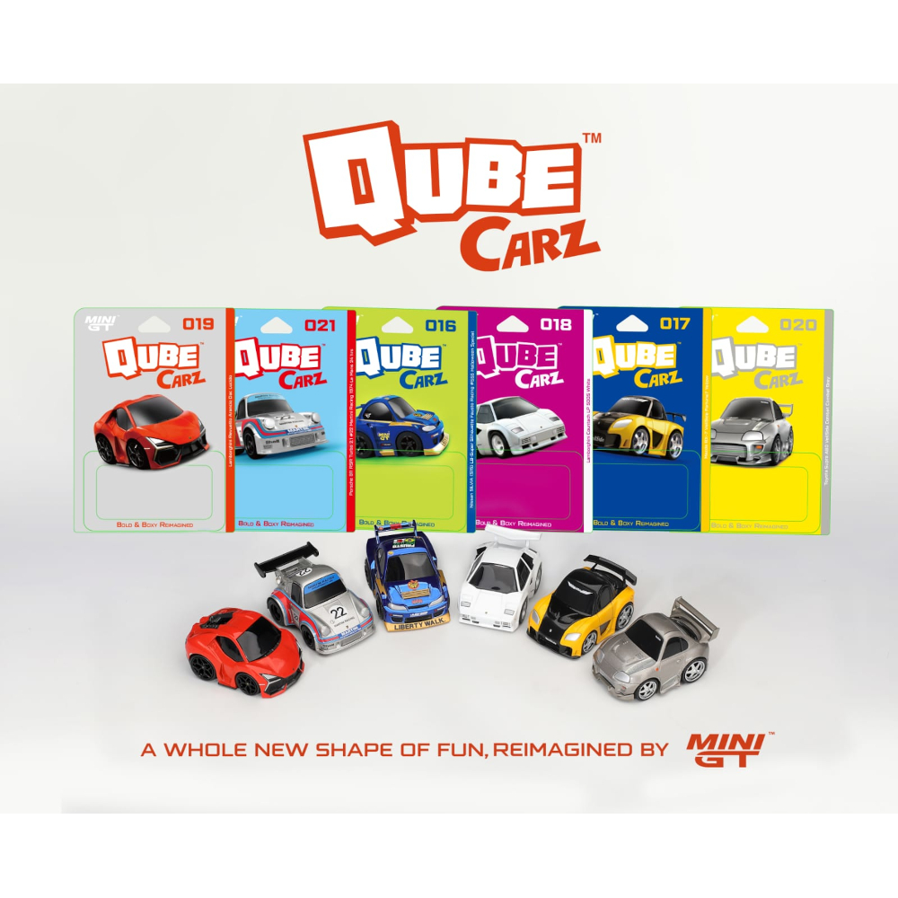 Mini GT QubeCarz SERIE 4 (6 unidades) — imagem principal