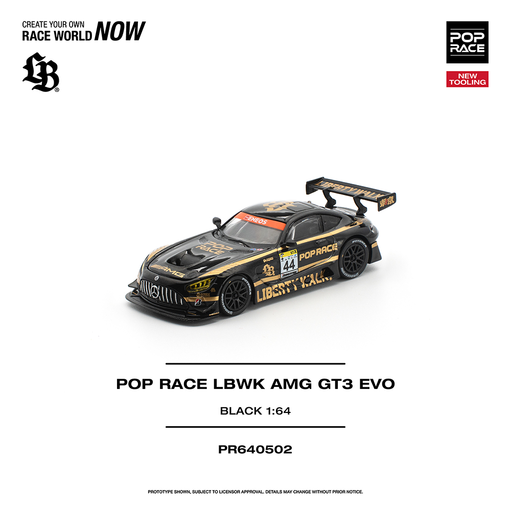Pop Race LBWK AMG GT3 EVO BLACK — imagem principal