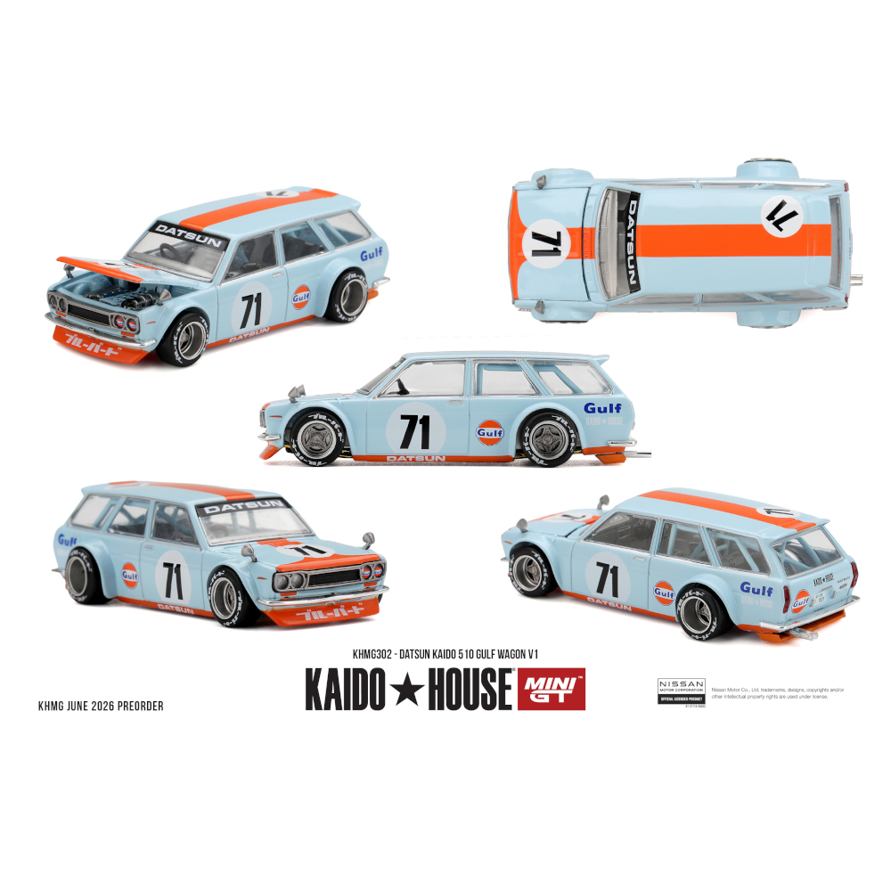 Kaido House Datsun KAIDO 510 GULF Wagon V1 — imagem principal