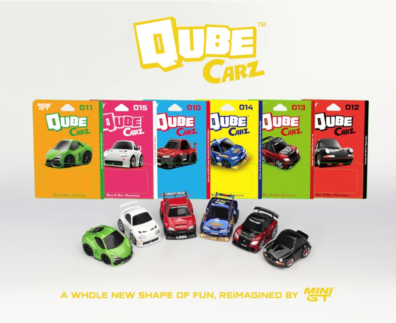 Mini GT QubeCarz SERIE 3 — imagem principal