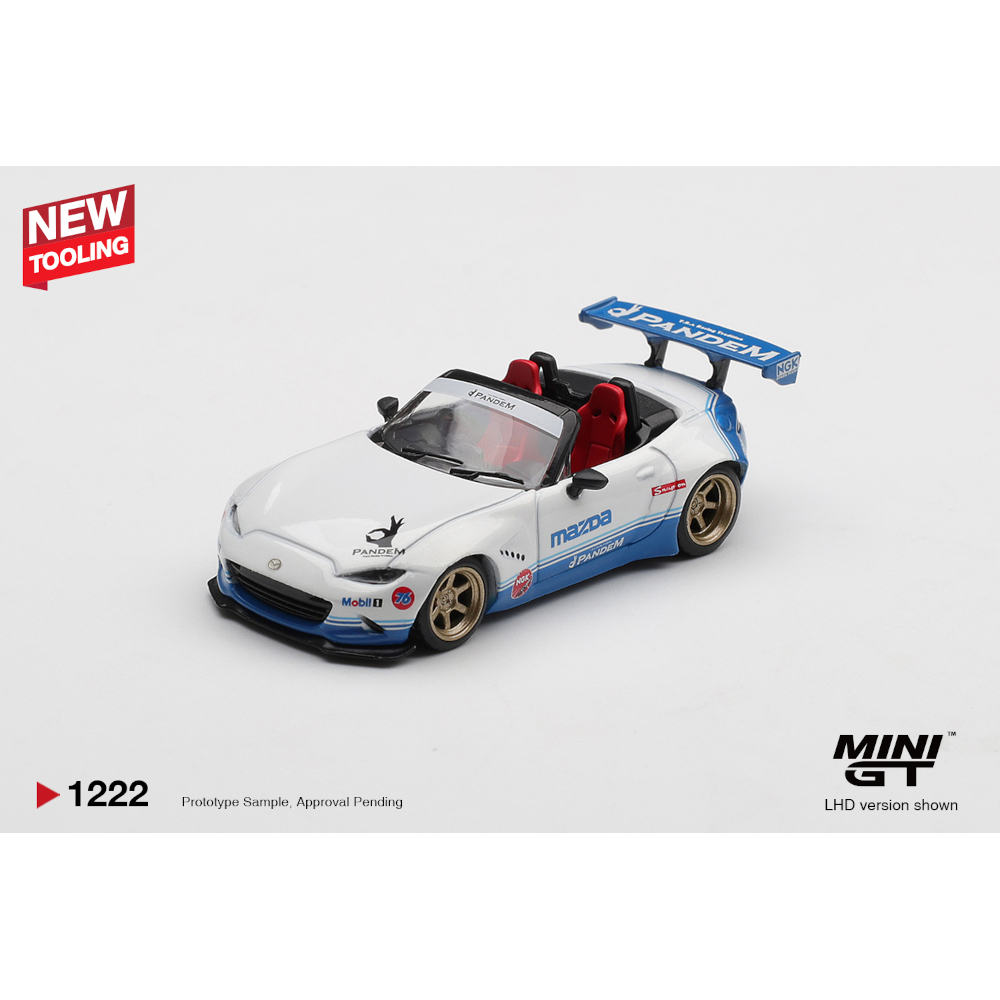 Mini GT Mazda Miata MX-5 (ND) Pandem IMSA — imagem principal