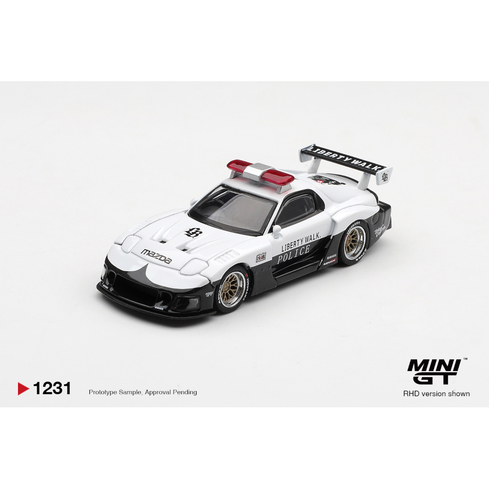 Mini GT MAZDA RX-7 LB-Super Silhouette Police — imagem principal