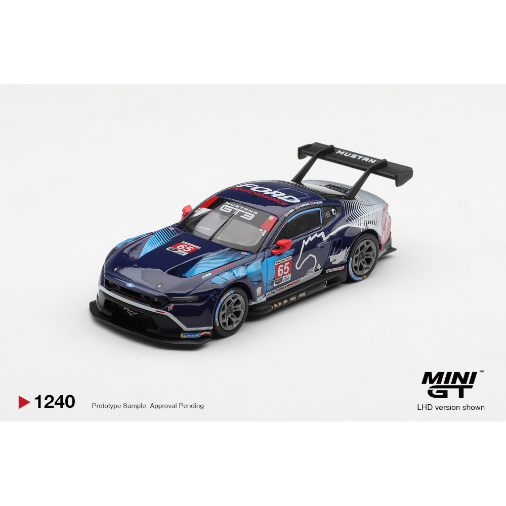 Mini GT Ford Mustang GT3 #65 Ford Multimatic Motorsports 2025 IMSA Daytona 24 Hrs Winner — imagem principal