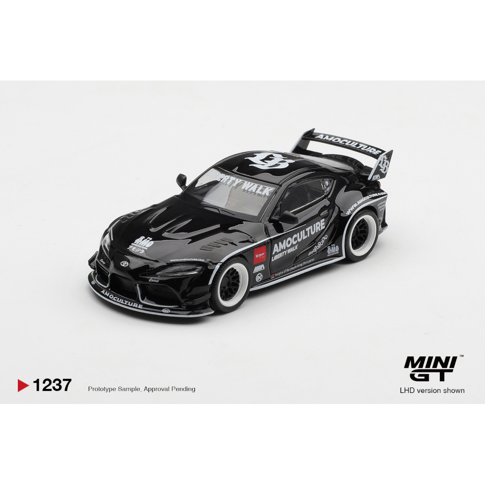 Mini GT Toyota GR Supra LB WORKS AMOCULTURE — imagem principal