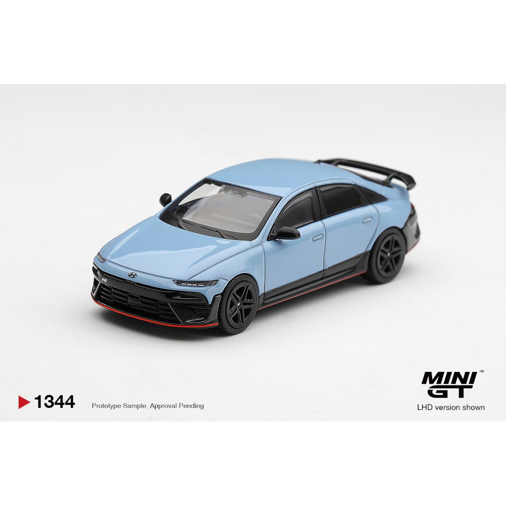 Mini GT Hyundai Ioniq 6 N Performance Blue Pearl — imagem principal
