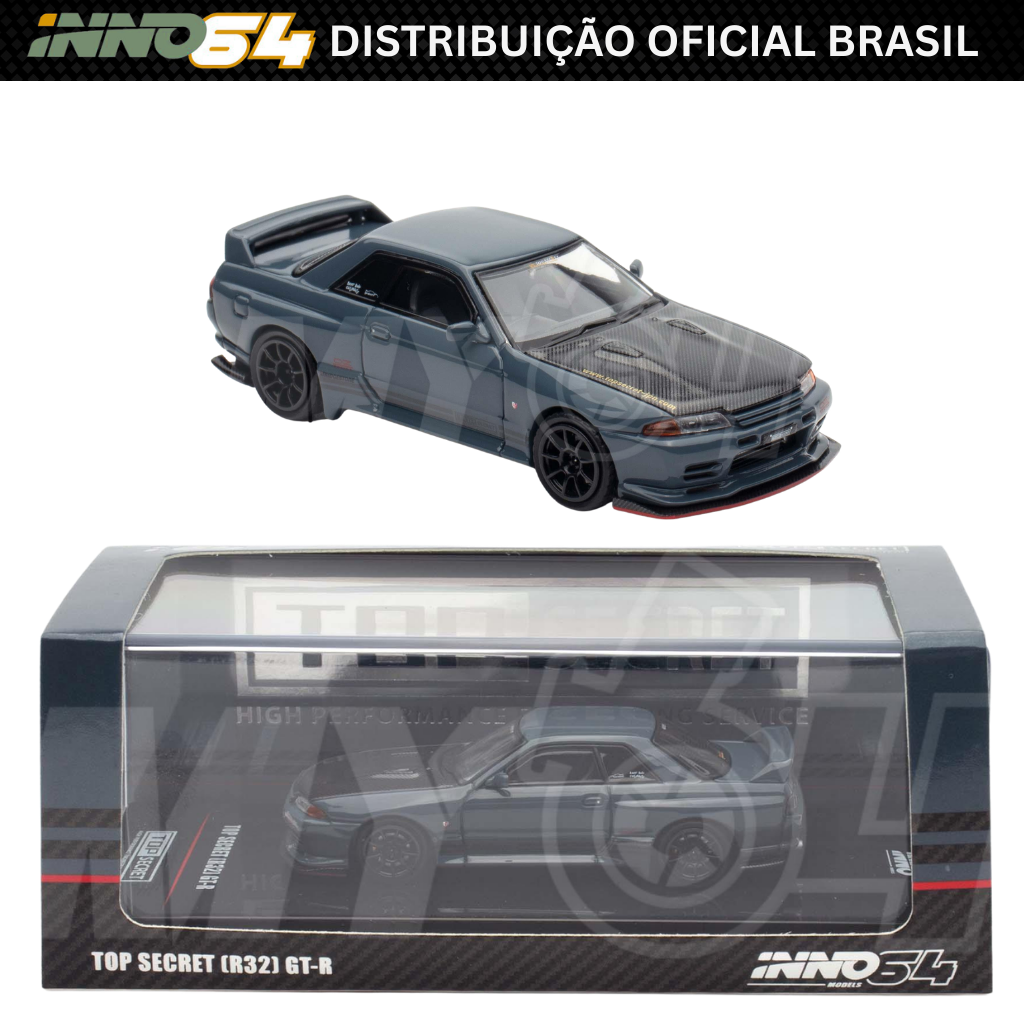 INNO64 TOP SECRET R32 GT-R Stealth Grey — imagem principal
