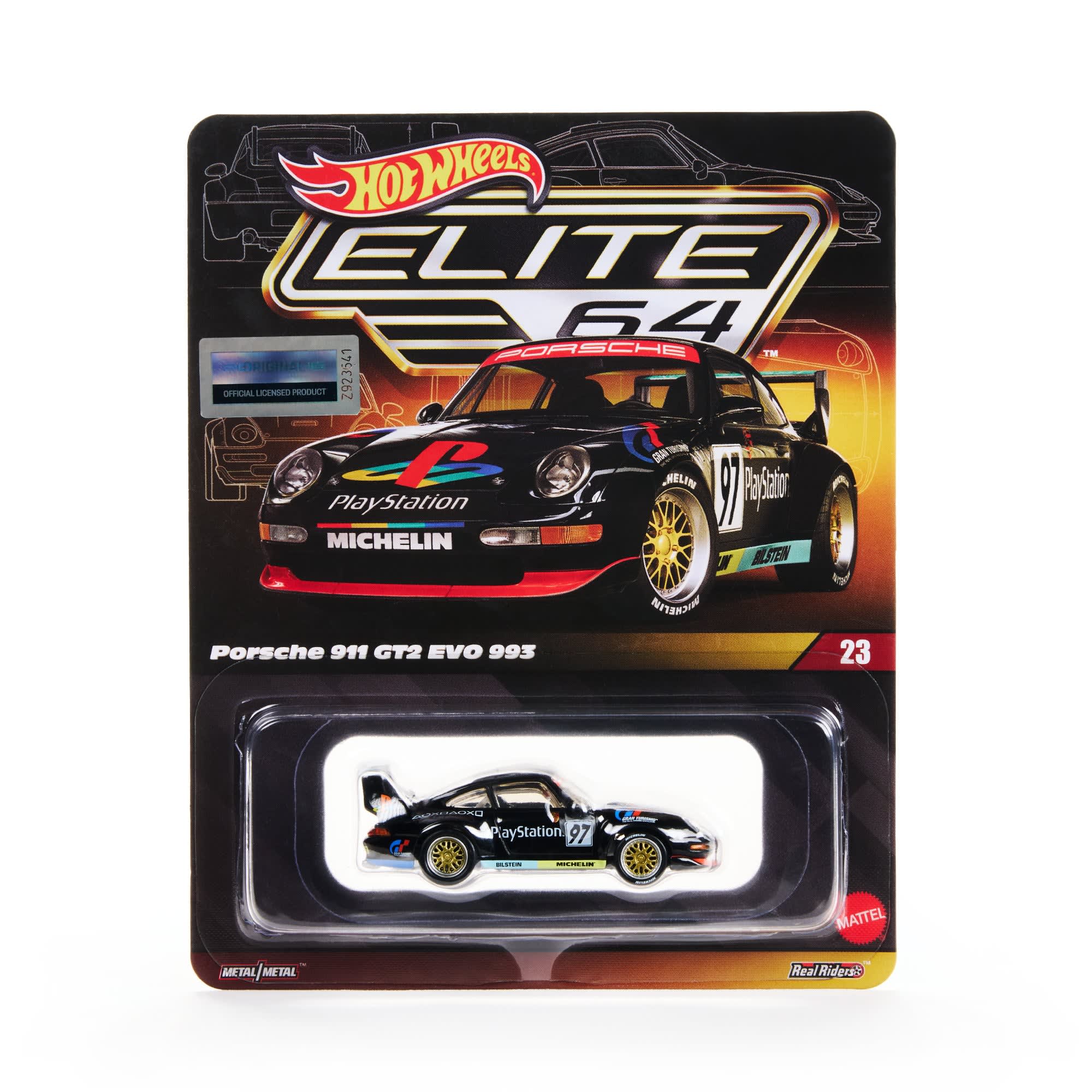 Hot Wheels Elite 64 Porsche 911 GT2 EVO 993 — imagem principal