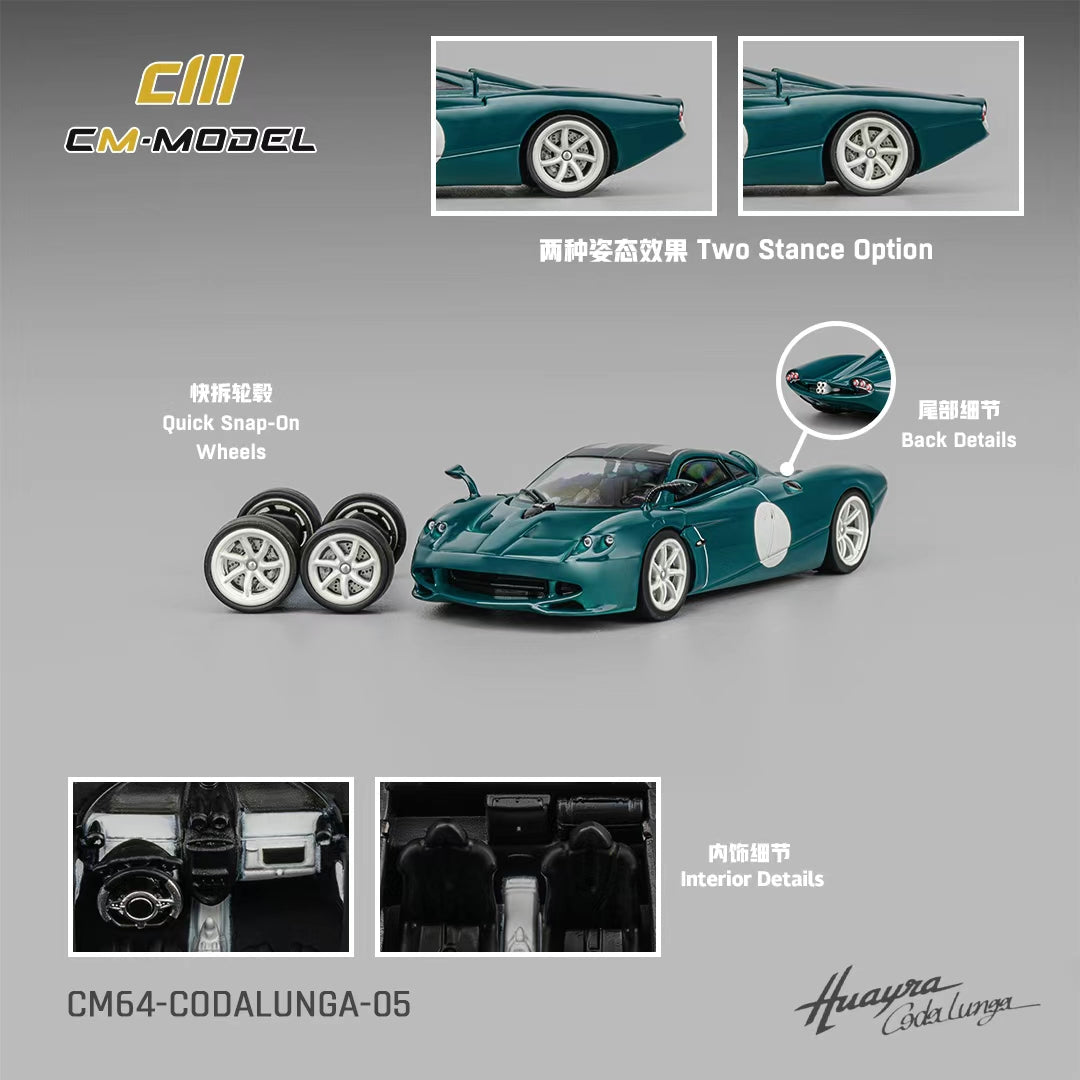 CM Model Pagani Codalunga - Verde — imagem principal