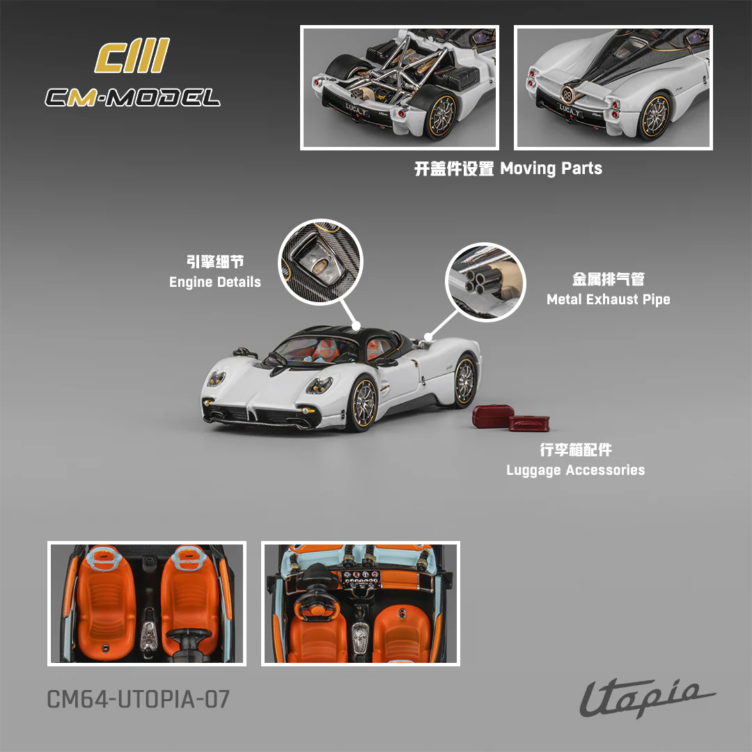 CM Model Pagani Utopia - Branco — imagem principal
