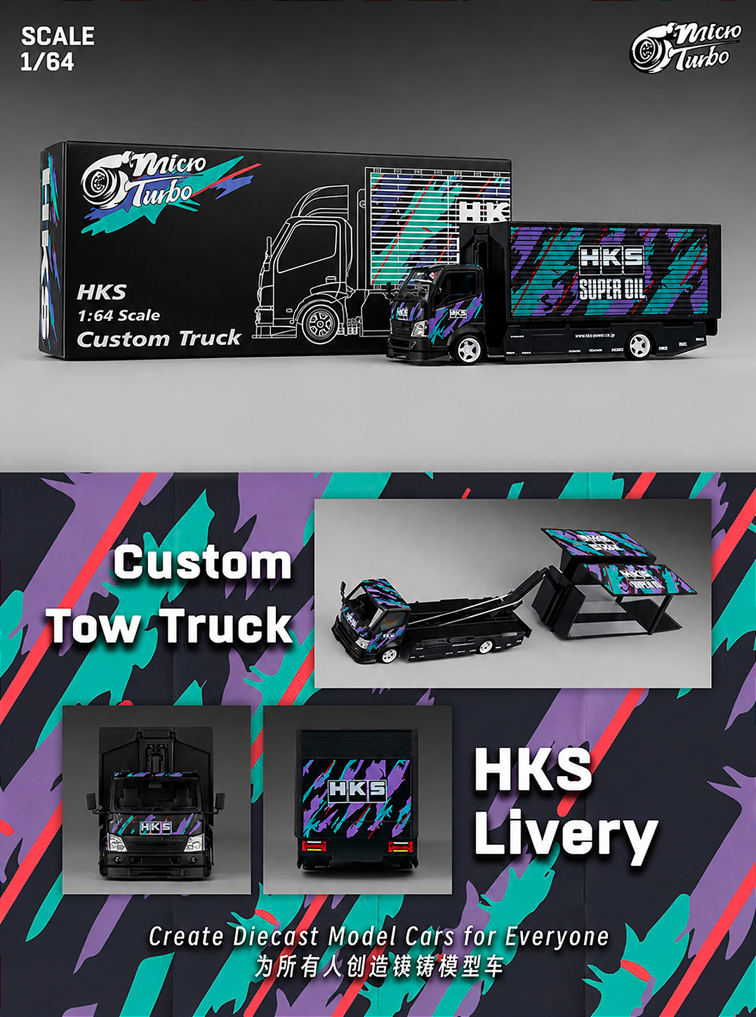 MicroTurbo Custom Box Truck - HKS — imagem principal