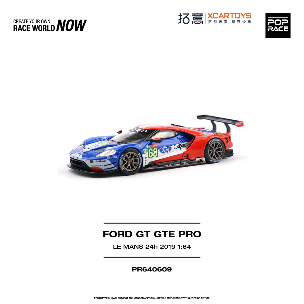 Pop Race FORD GT GTE PRO 24H LE MANS 2019 — imagem principal