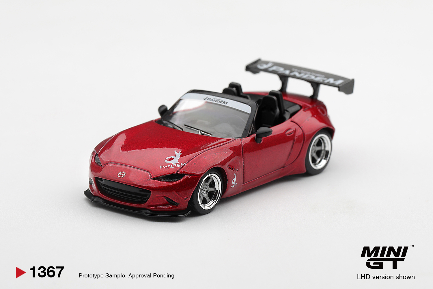 Mini GT Mazda Miata MX-5 (ND) Pandem Kodo Red — imagem principal