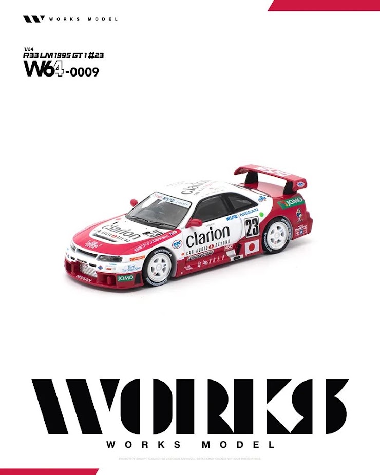 Works Model R33 LM 1995 GT1 #23 — imagem principal