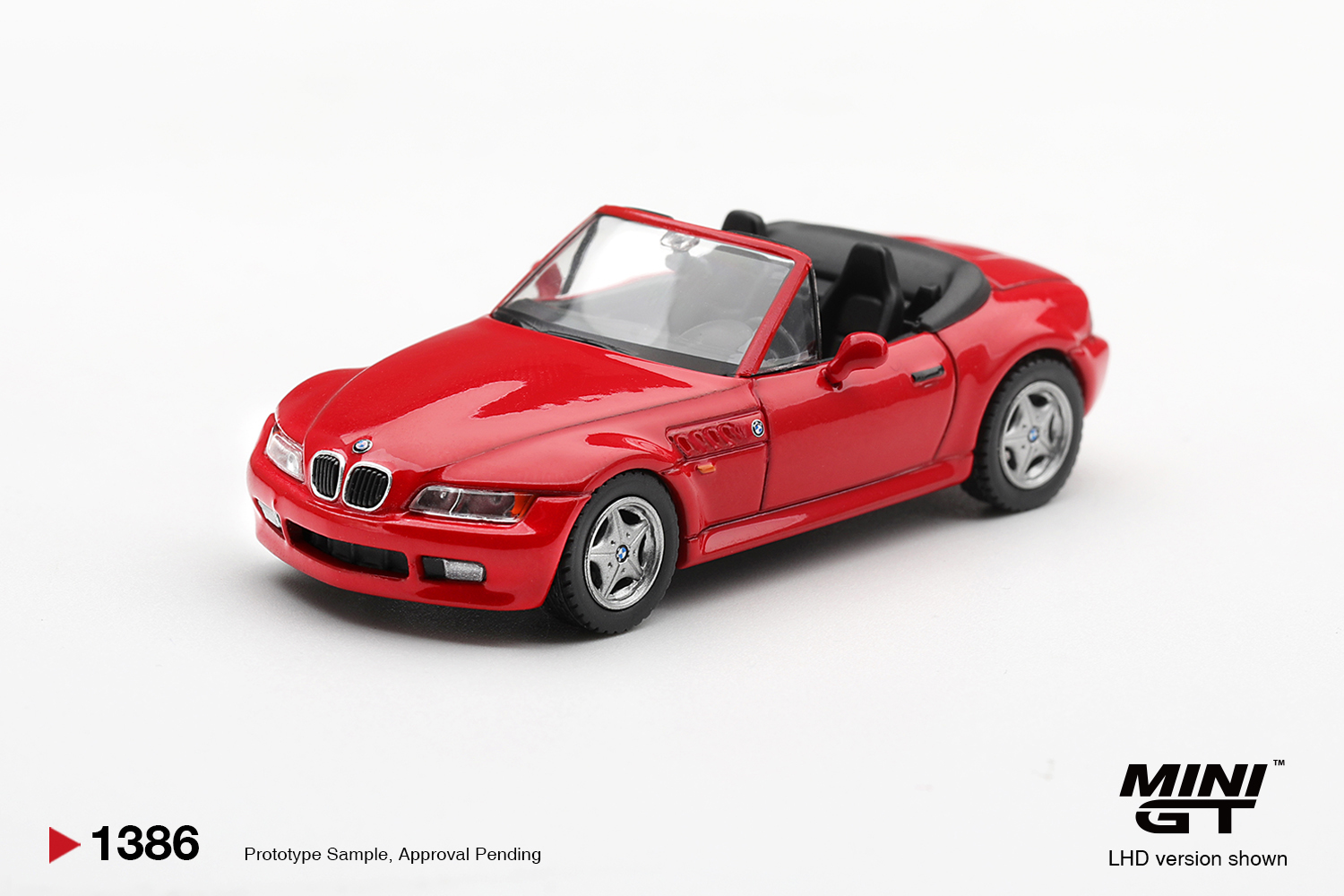 Mini GT BMW Z3 Hellrot — imagem principal