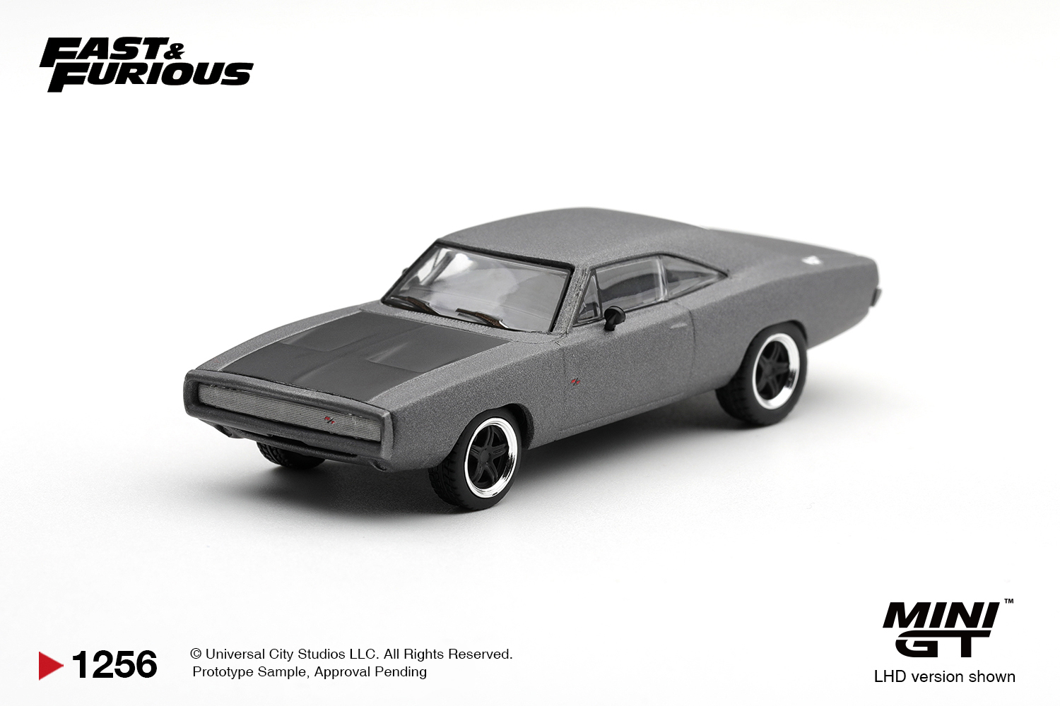 Miniatura Mini GT Dodge Charger "Fast Five" Dominic Toretto, código MGT01256