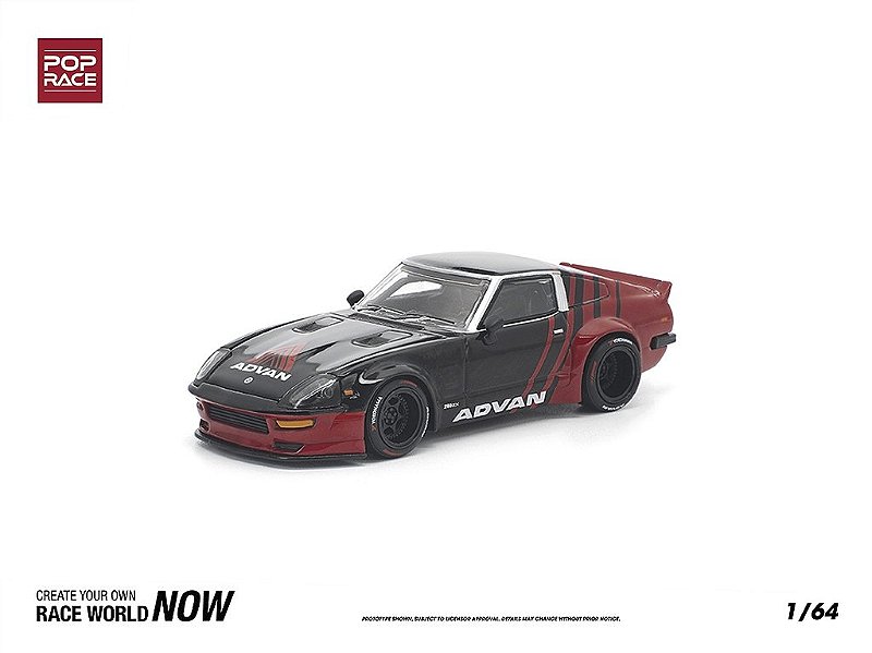 Pop Race Nissan 280ZX Pandem Body Kit ADVAN — imagem principal