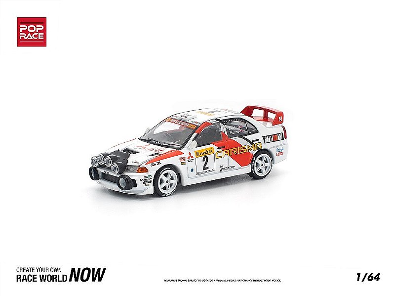 Pop Race Mitsubishi Lancer Evolution IV 1998 Monte Carlo Rally — imagem principal