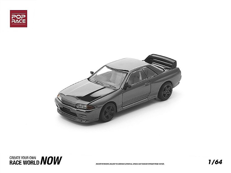 Pop Race Nissan Skyline GT-R R32 Dark Chrome Series — imagem principal
