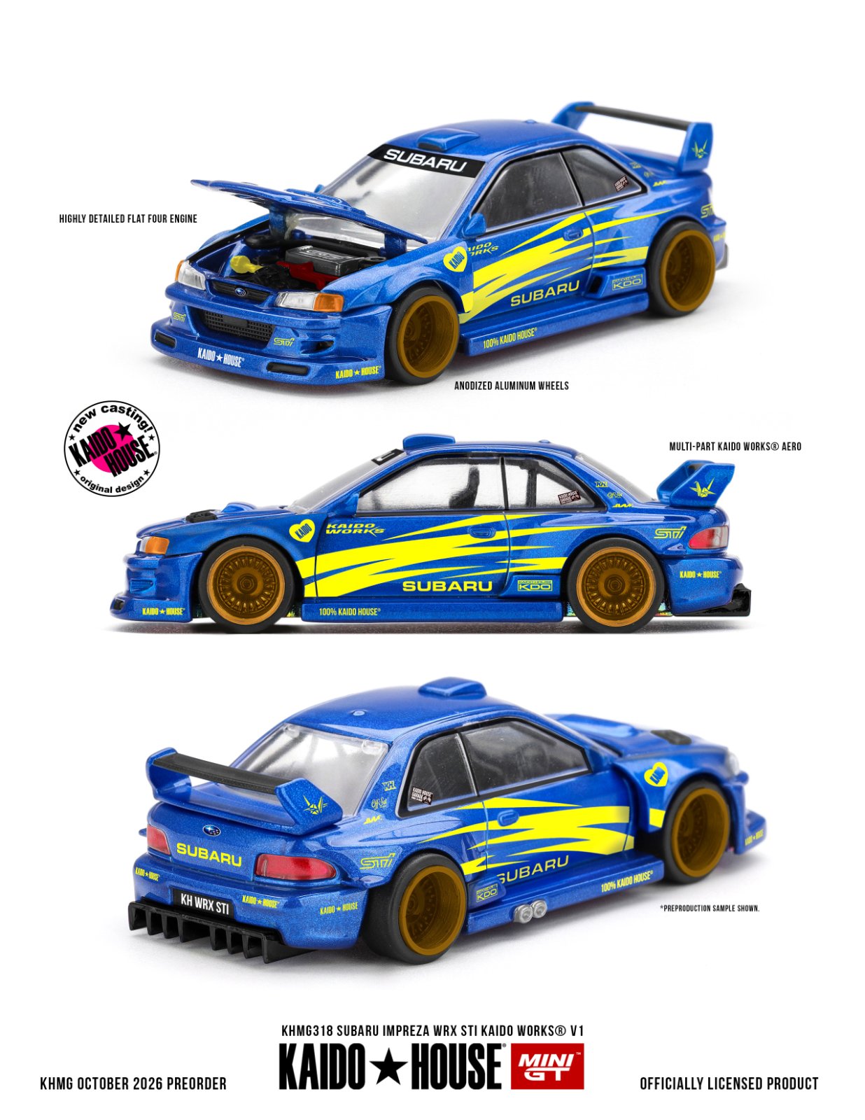 Kaido House Subaru Impreza WRX STI KAIDO WORKS V1 — imagem principal