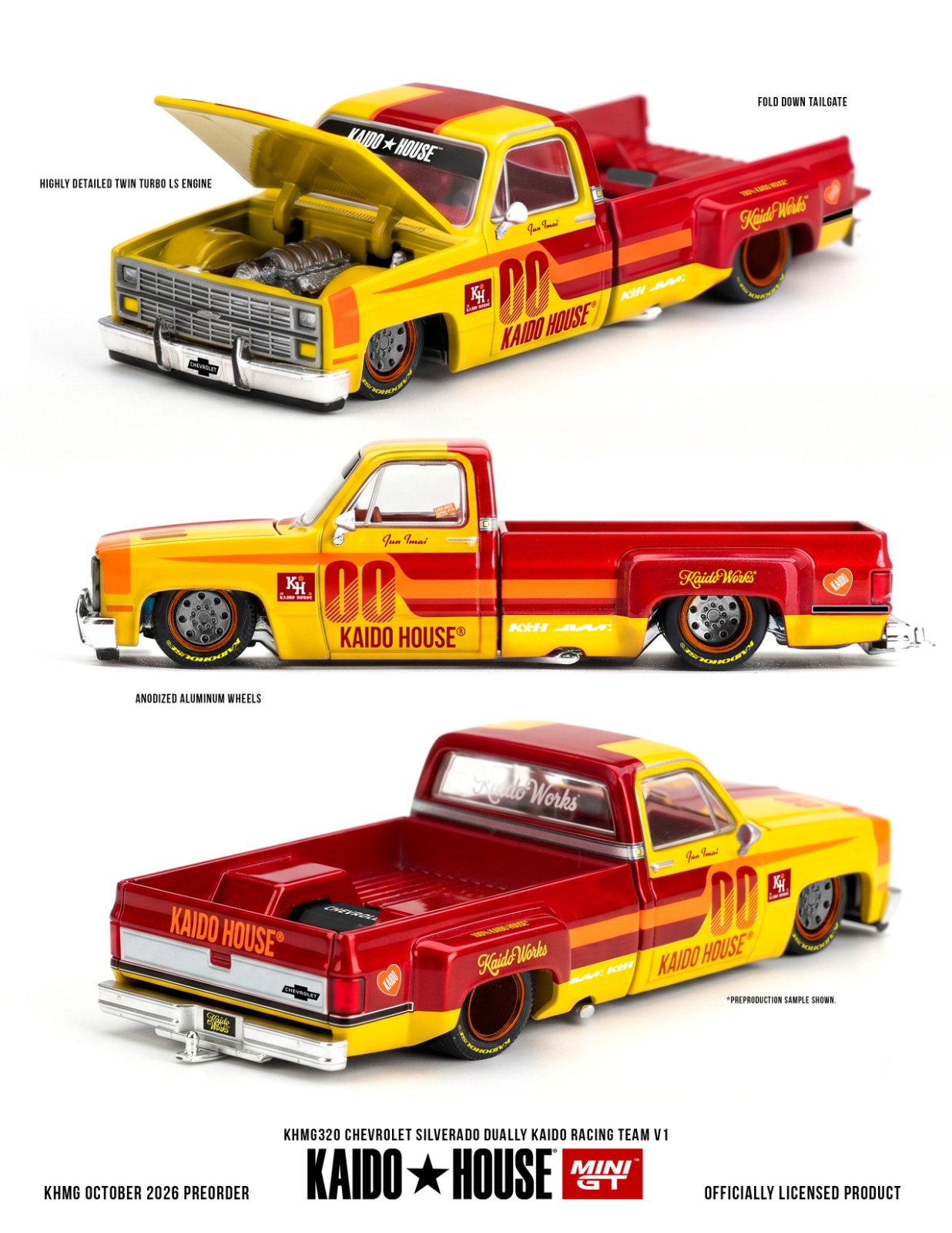 Kaido House Chevrolet Silverado Dually Kaido Racing Team V1 — imagem principal